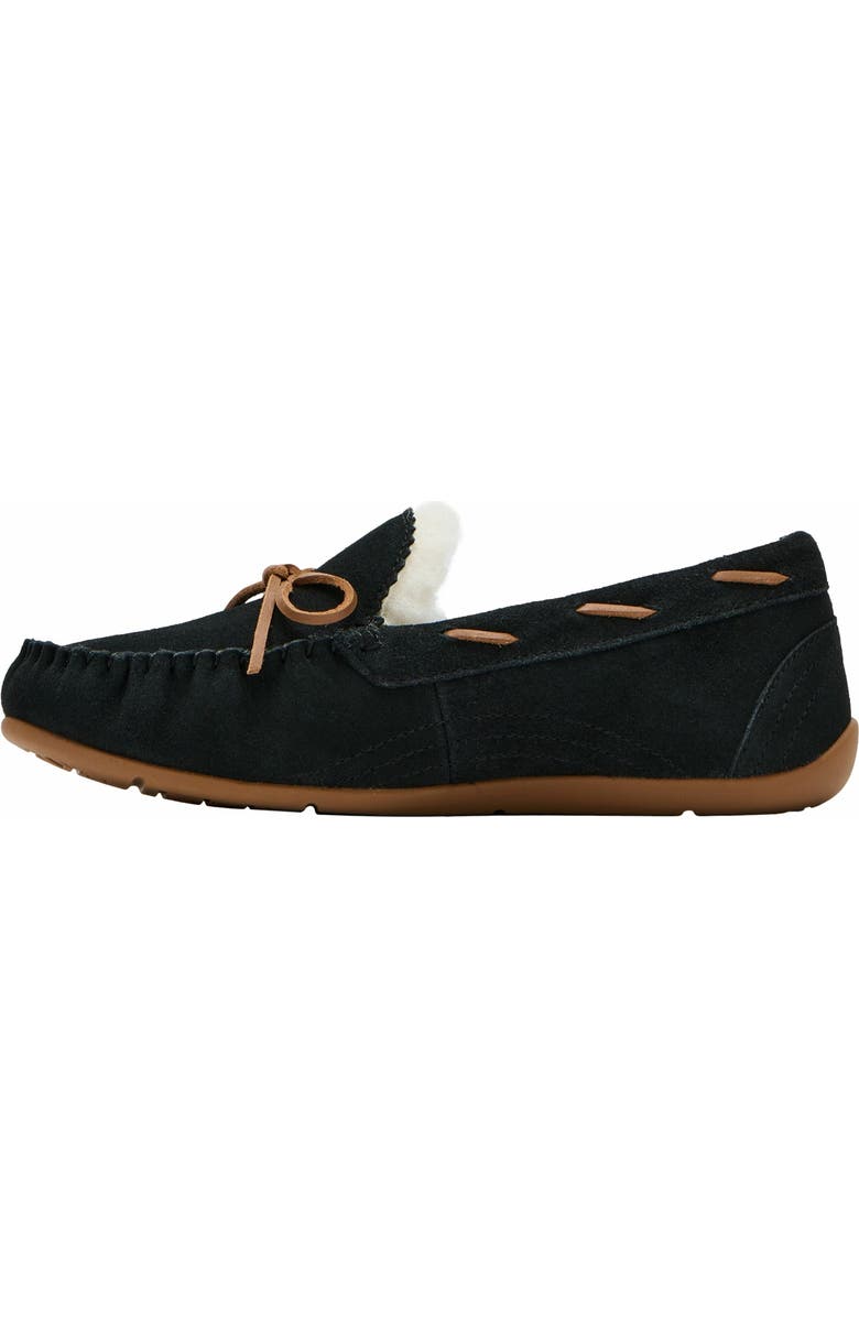 ABEO Amble Bow Slipper, Alternate, color, Black - Metatarsal