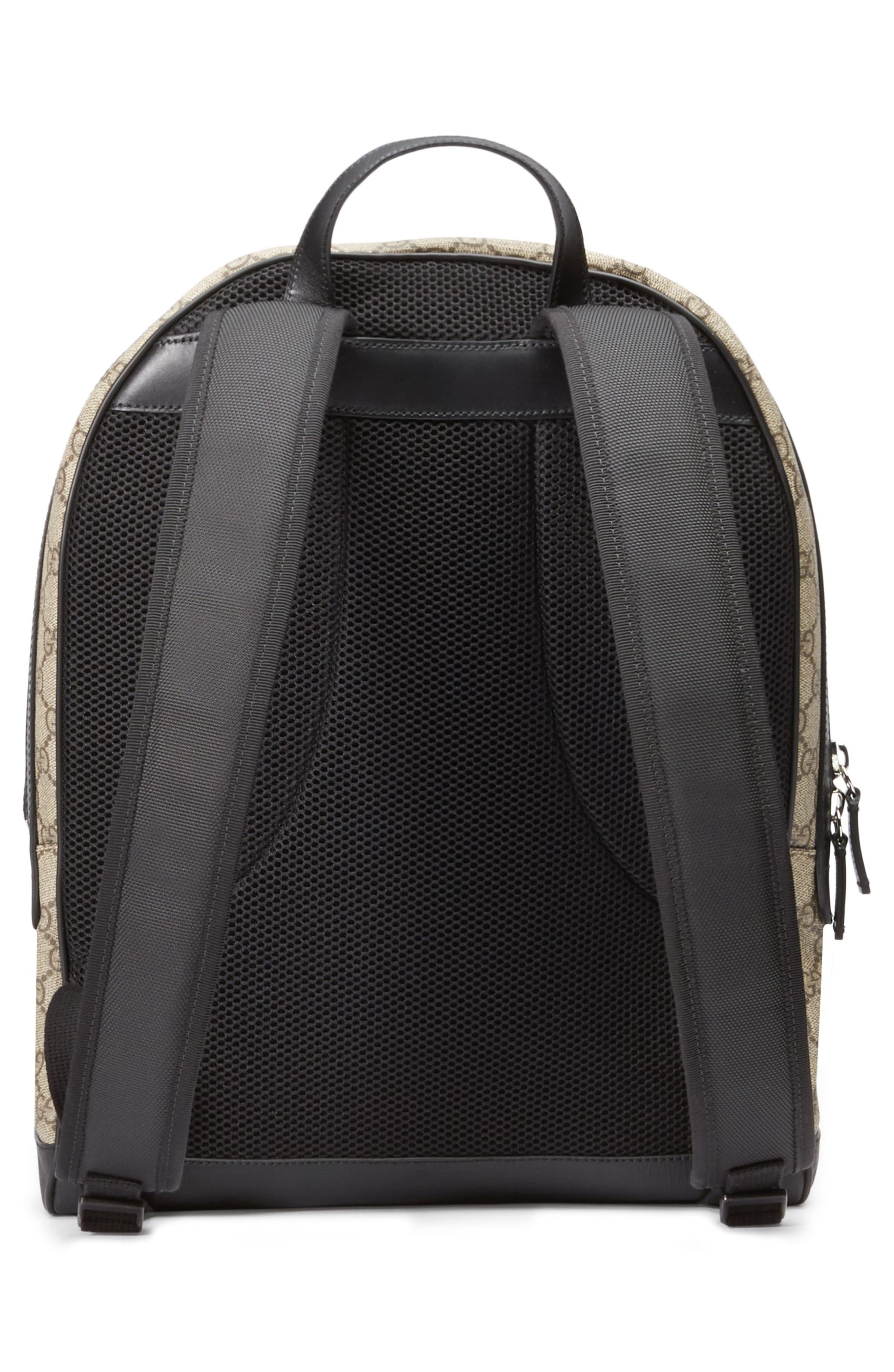 Gucci Eden Canvas Backpack, Alternate, color, 
