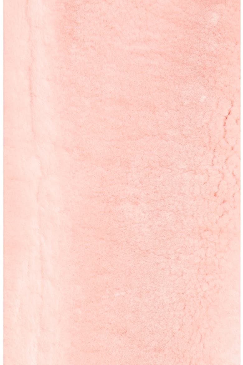 Genuine Shearling Coat, Alternate, color, BLUSH