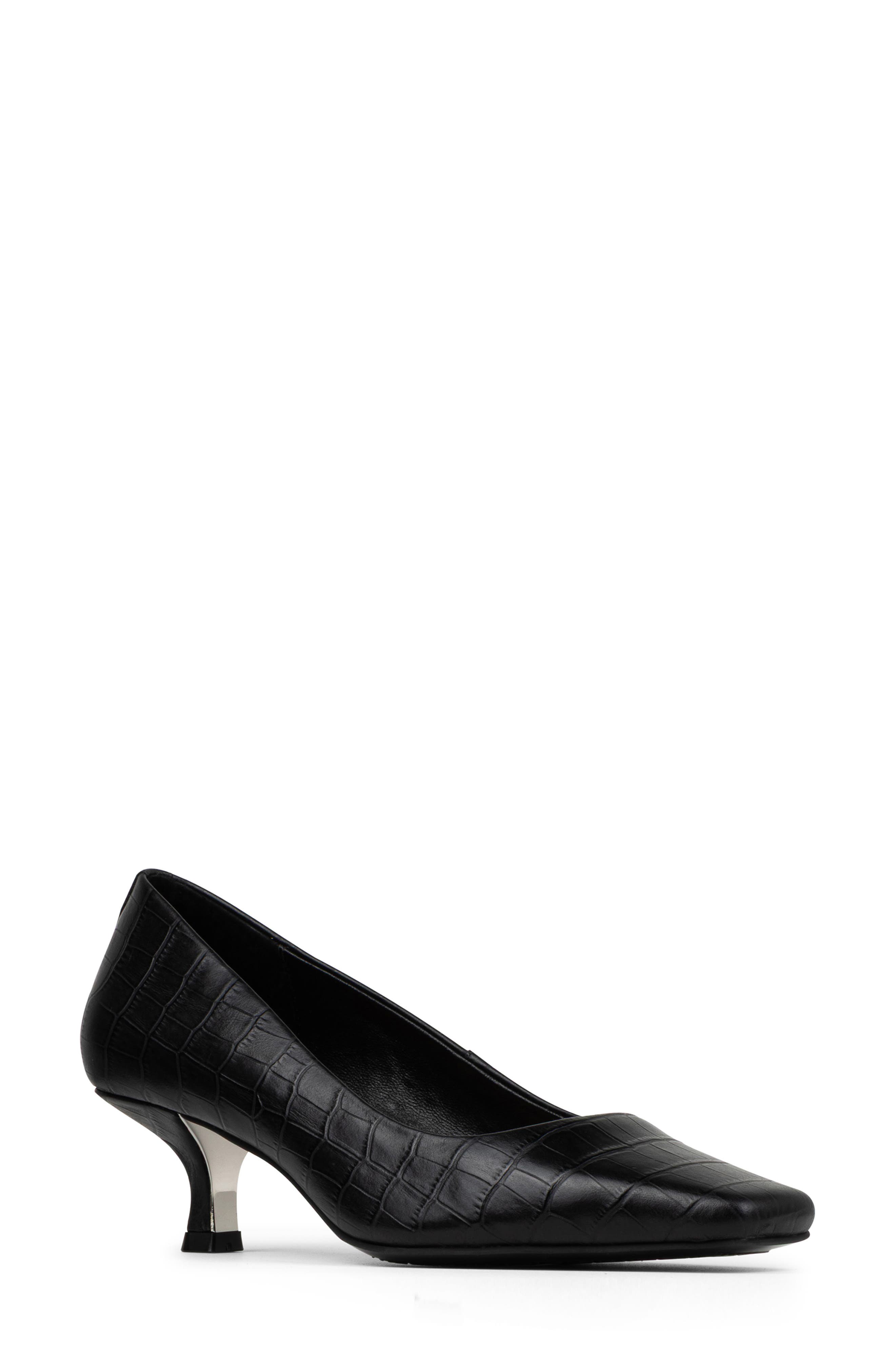 Donald Pliner Kimbra Square Toe Pump, Main, color, Black
