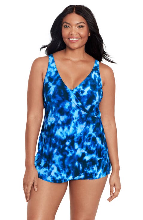 Lola Surplice V-Neck Swimdress