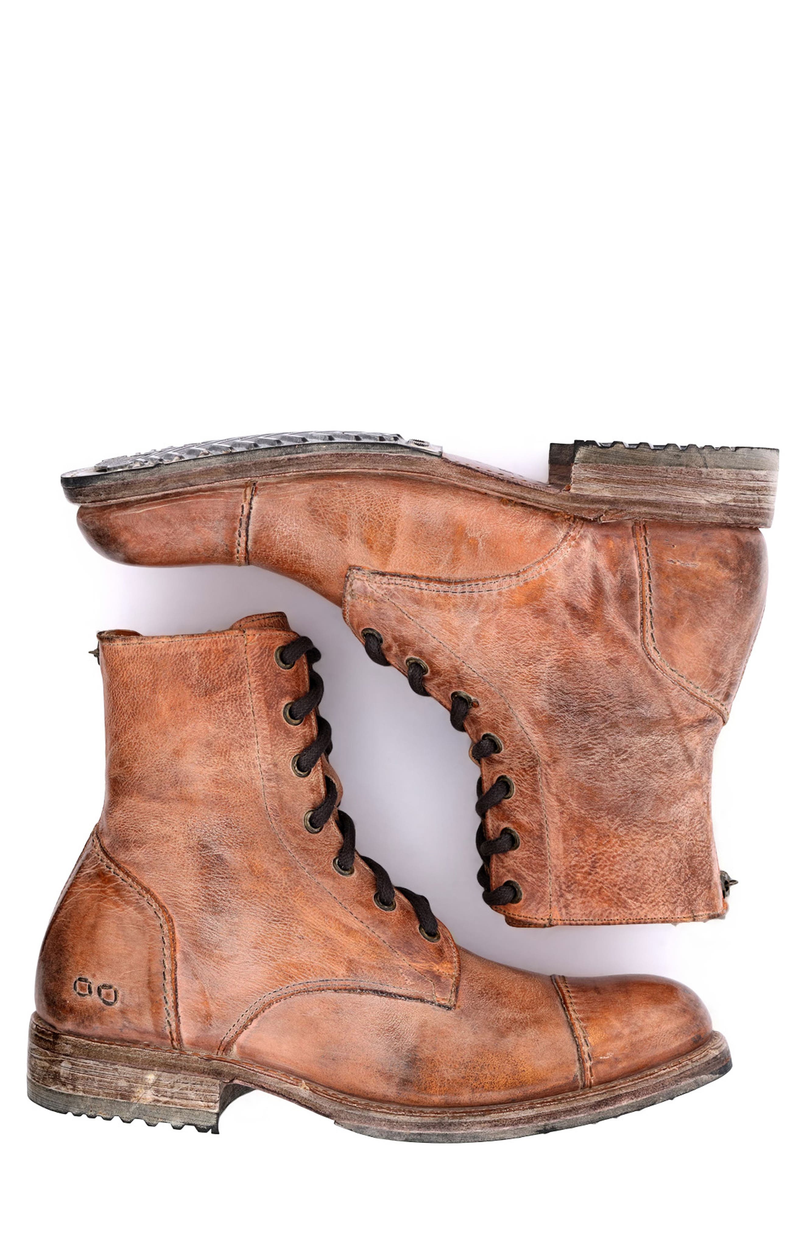 Bed Stu 'Protégé' Cap Toe Boot, Alternate, color, 