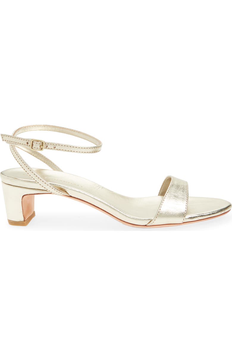 Loeffler Randall Alice Ankle Strap Sandal, Alternate, color, Champagne