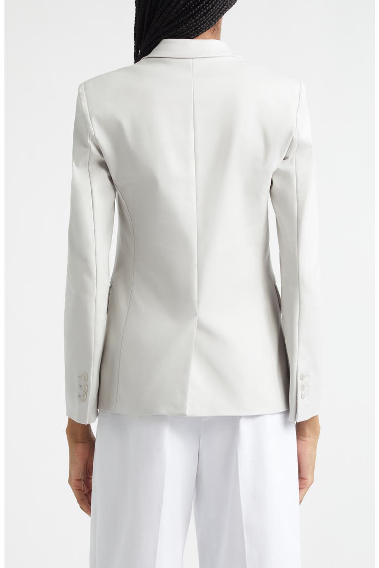 Cotton Blend Blazer, Alternate, color, SOLID LIGHT/ PASTEL GREY