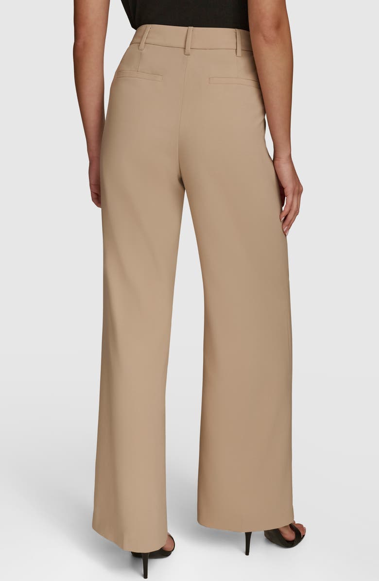 Donna Karan New York Pleated Wide Leg Pants, Alternate, color, 