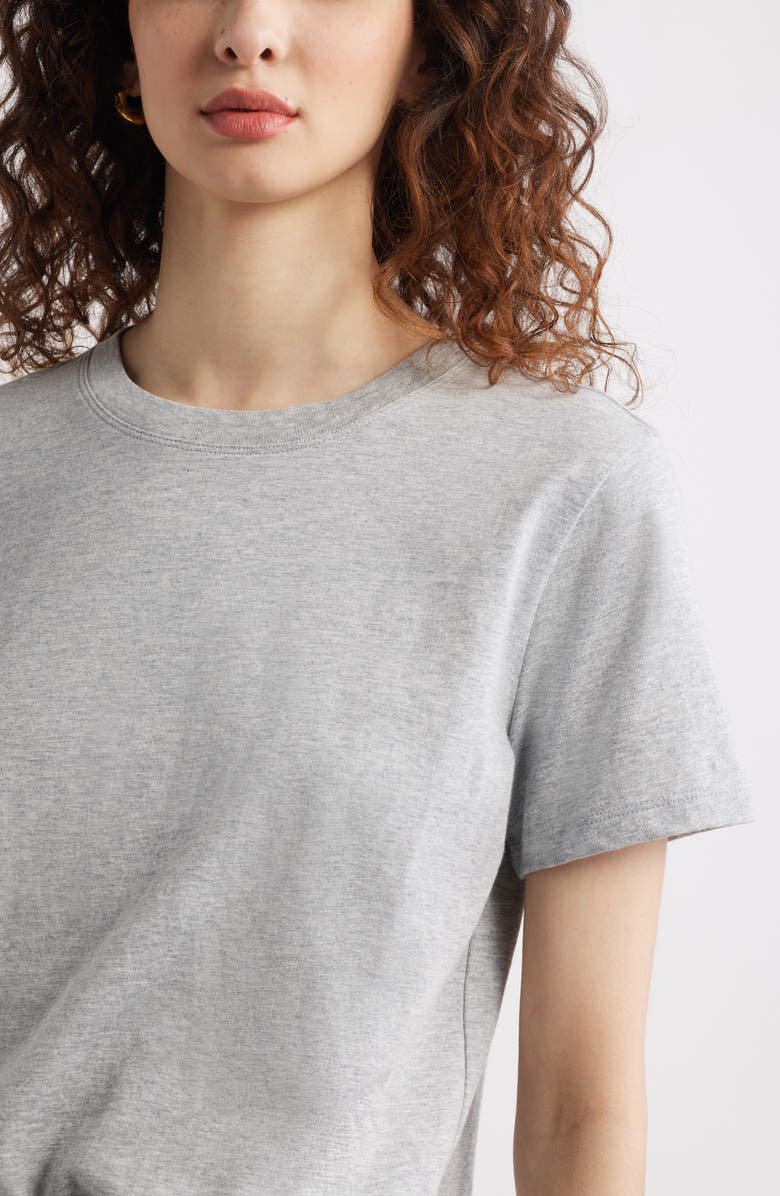 Treasure & Bond Cotton Crewneck T-Shirt, Alternate, color, Grey Heather