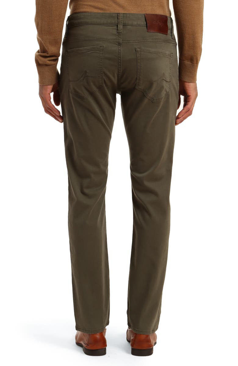 34 Heritage Charisma Relaxed Straight Leg Pants, Alternate, color, Olive Twill