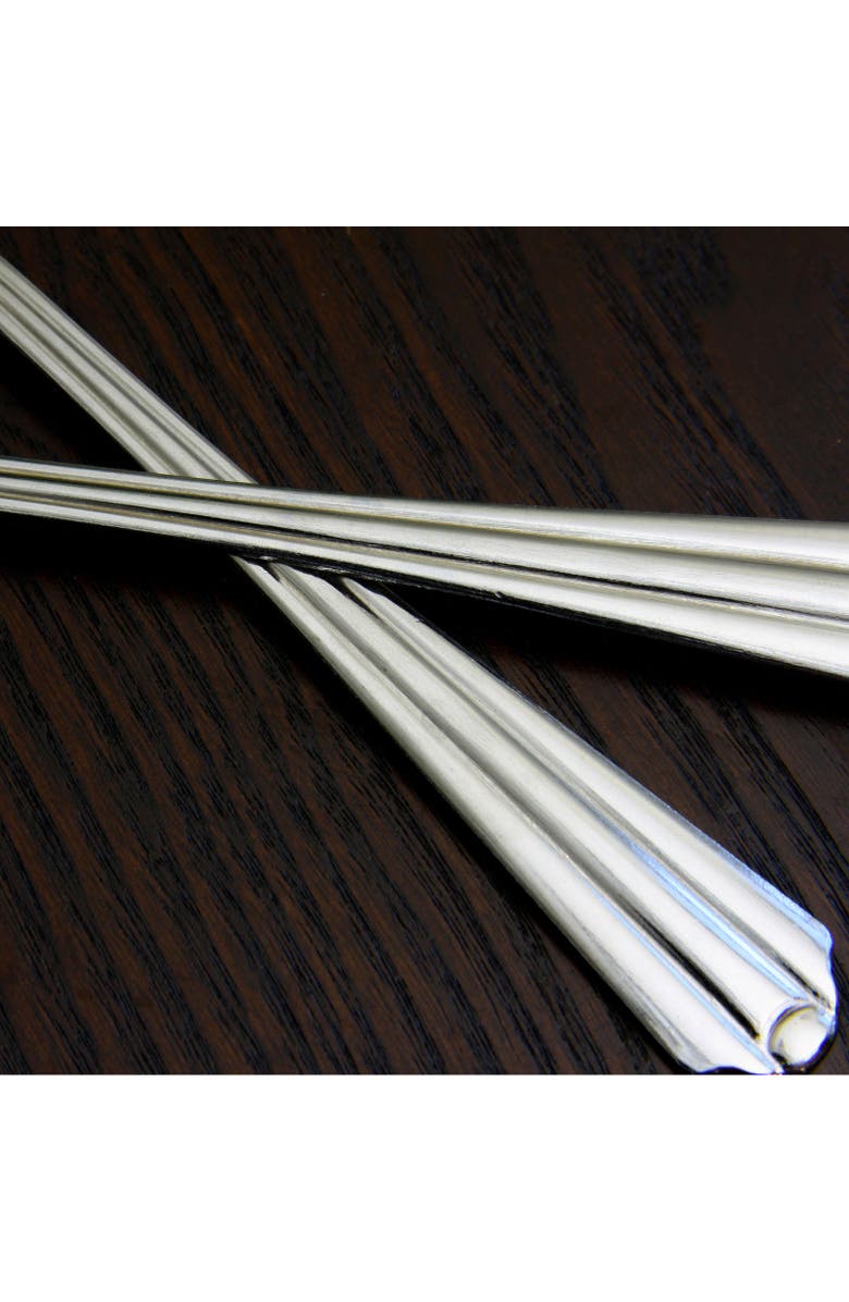 Gibson Montiero 20-Piece Flatware Set, Alternate, color, Metallic Silver