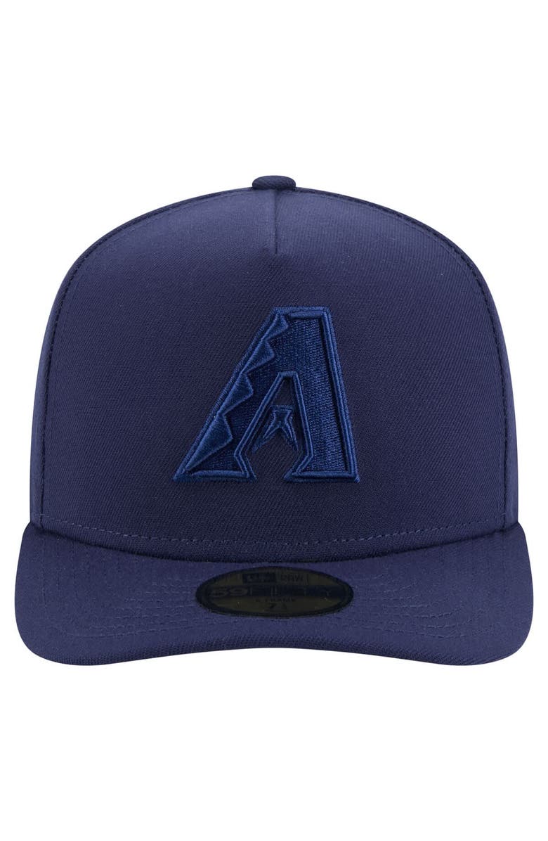 New Era Men
s New Era Navy Arizona Diamondbacks Color Pack A-Frame 59FIFTY Fitted Hat, Alternate, color, 