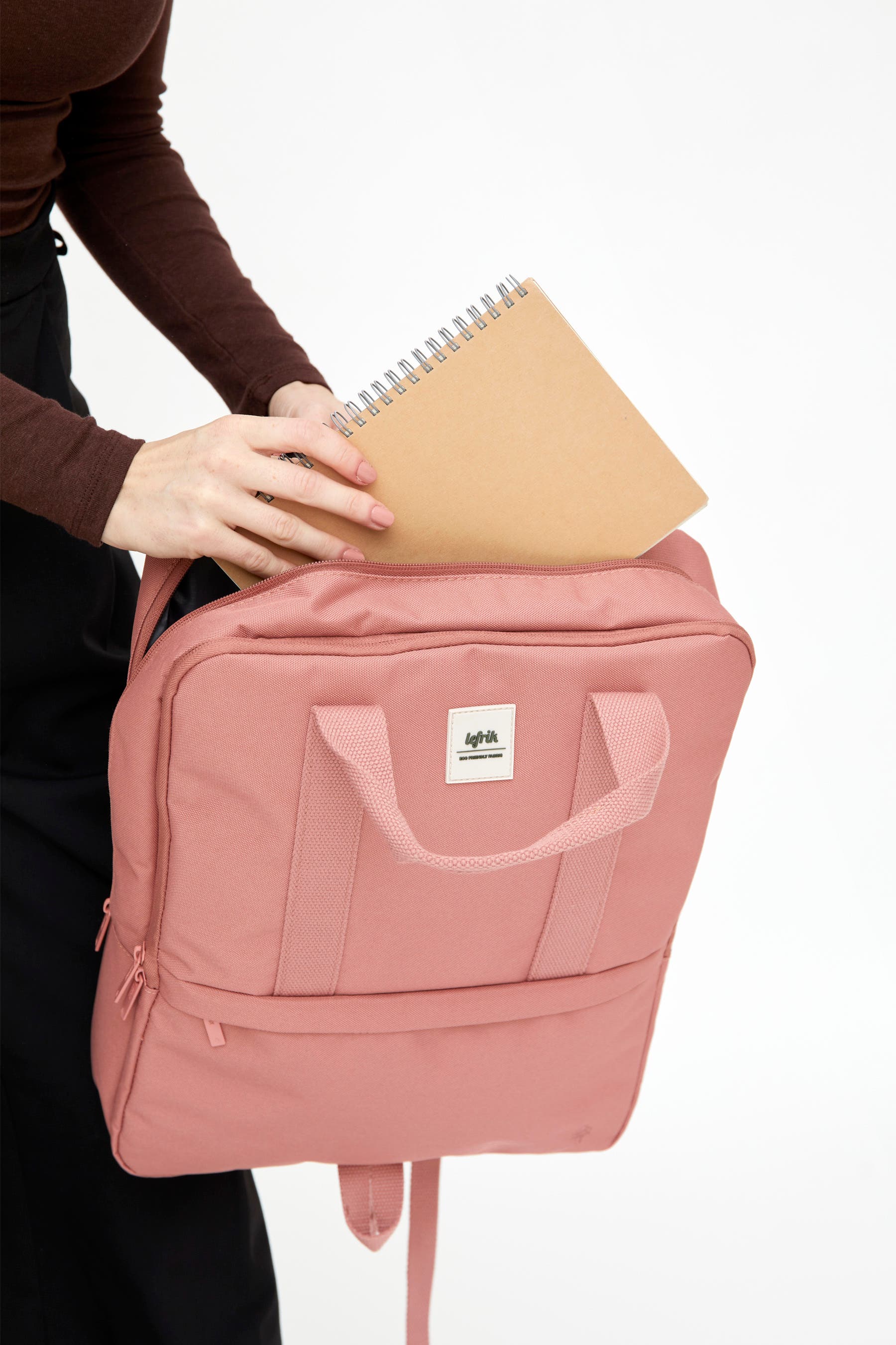 Daily 15" Backpack, Alternate, color, DUST PINK