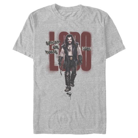 Men's Supergirl Ruthless And Feared Portrait  Graphic T-Shirt