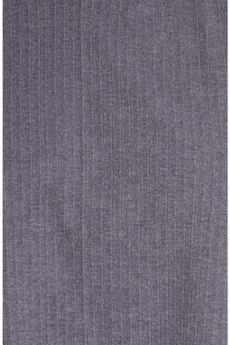Rib Knit Crop Hoodie, Alternate, color, GREY MEDIUM HEATHER