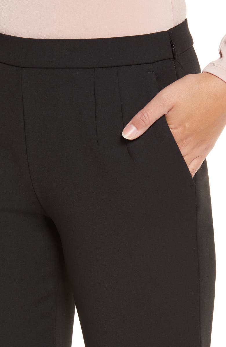 J.Crew Slim Stretch Crepe Pants, Alternate, color, 