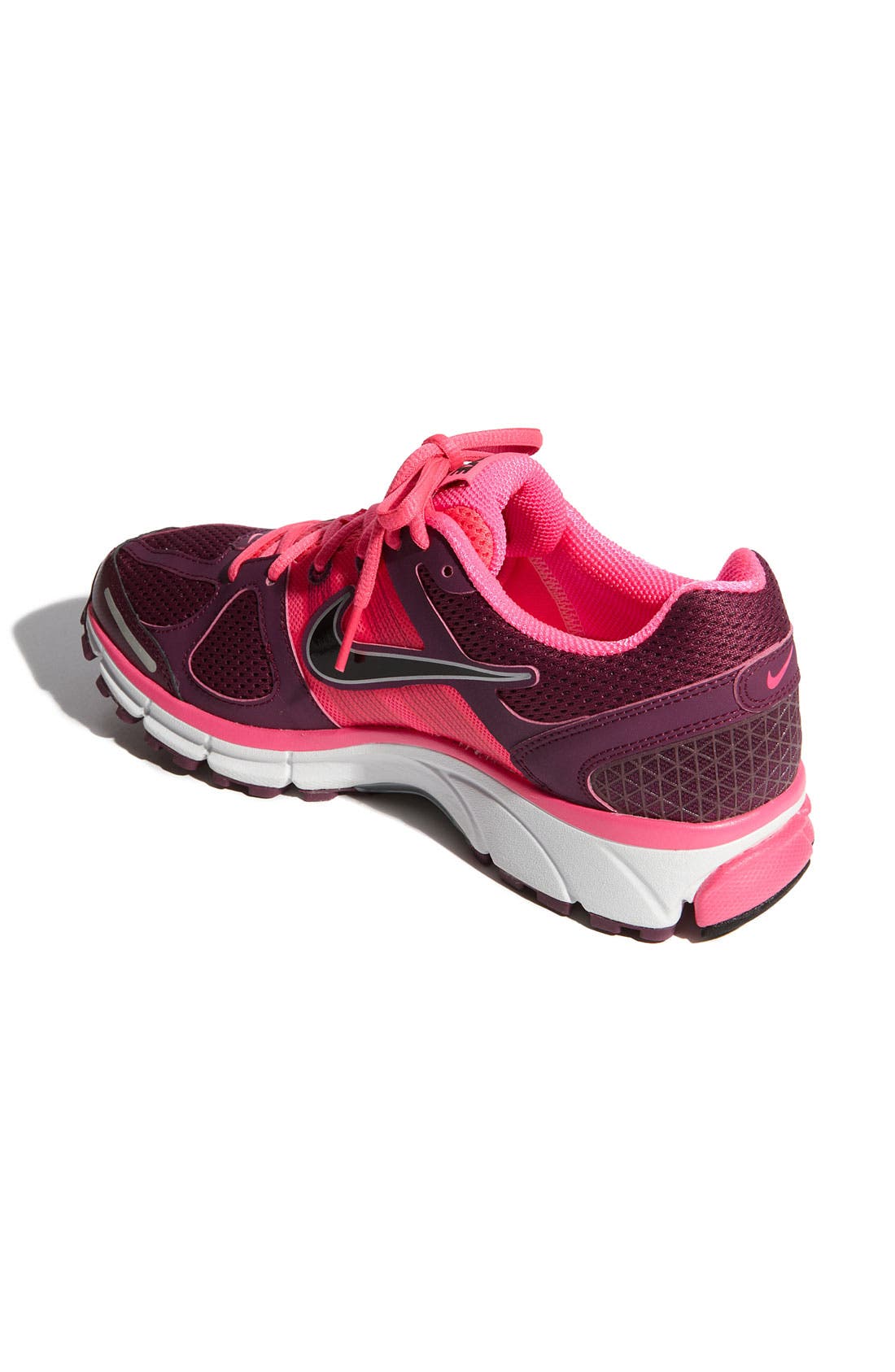 'Air Pegasus+ 28' Running Shoe, Alternate, color, MULBERRY/ PINK/ WHITE