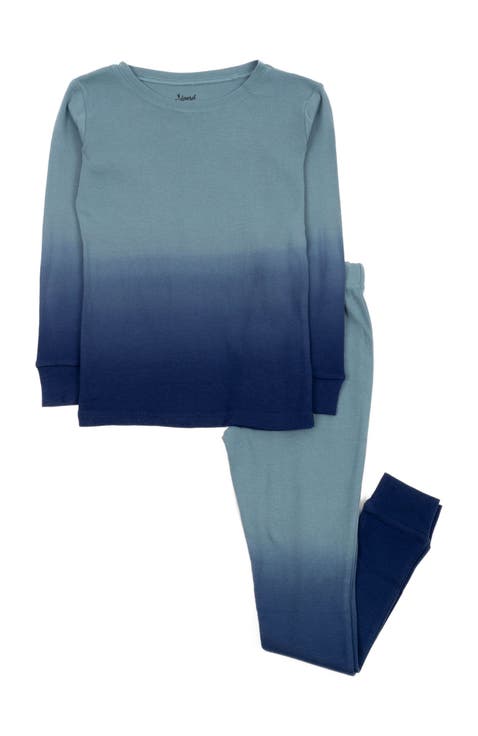 Kids Two-Piece Tie Dye Cotton Matching Family Pajamas (Toddler, Little Kid & Big Kid)