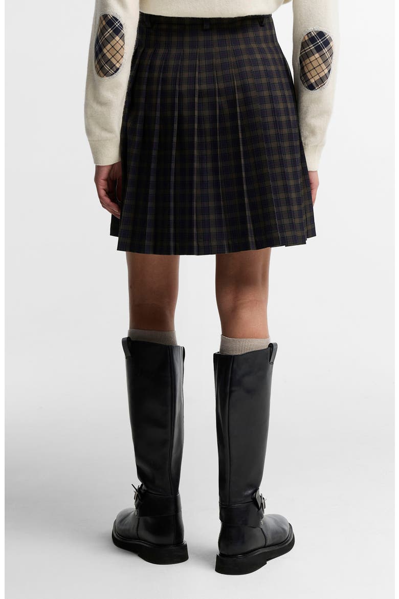 Carville Tartan Miniskirt, Alternate, color, SHADOW CLASSIC TARTAN