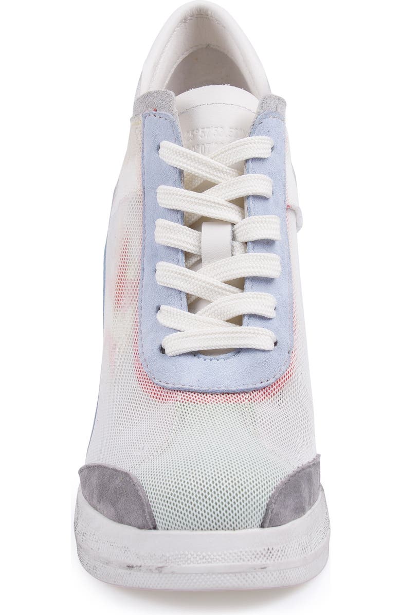 ZIGI Sneaker Platform Pump, Alternate, color, White Multi