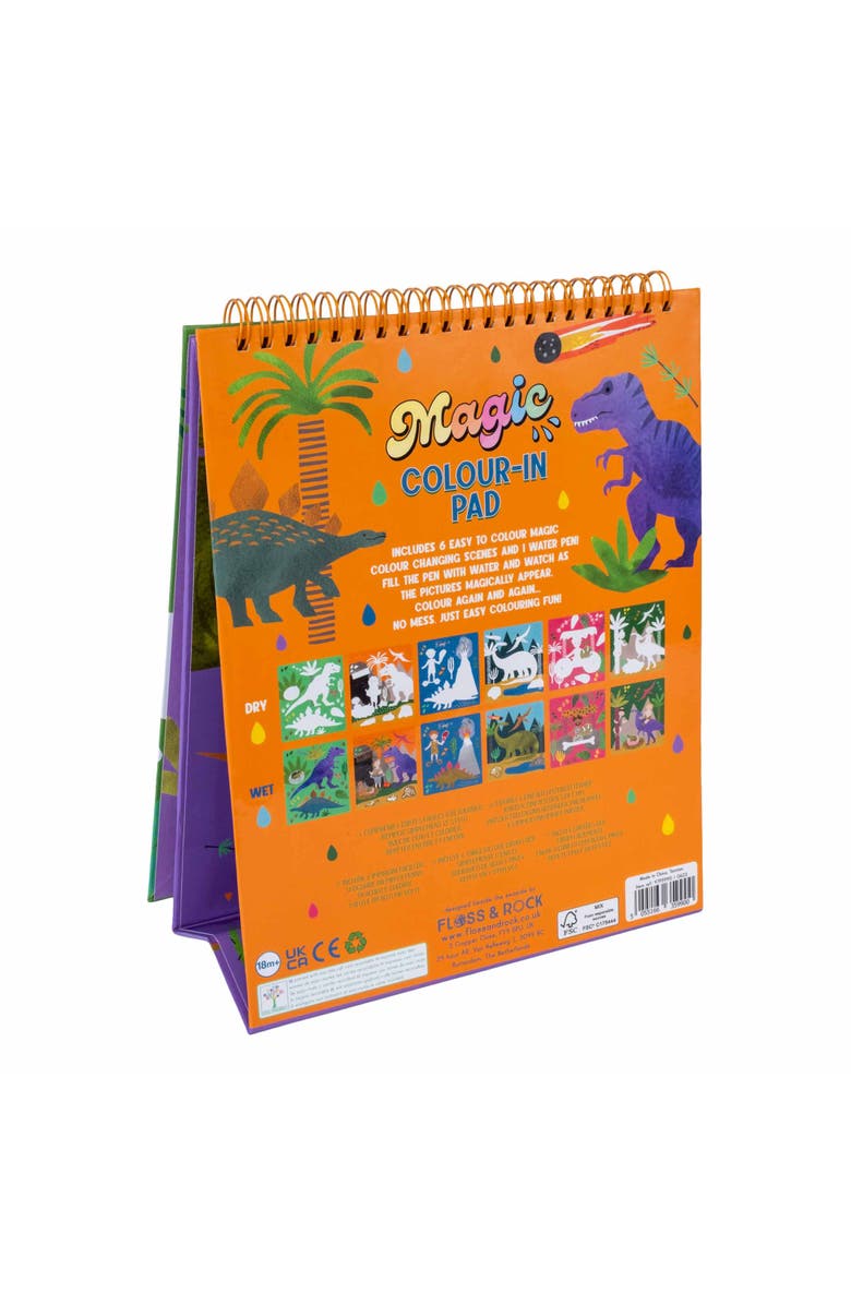 Floss & Rock Magic Water Easel and Pen, Alternate, color, Dino