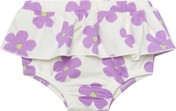 Ribbed Bodysuit, Skirted Bloomers & Headband Set