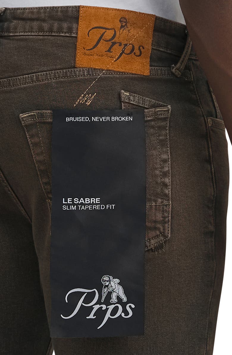 PRPS Muscari Straight Leg Jeans, Alternate, color, 