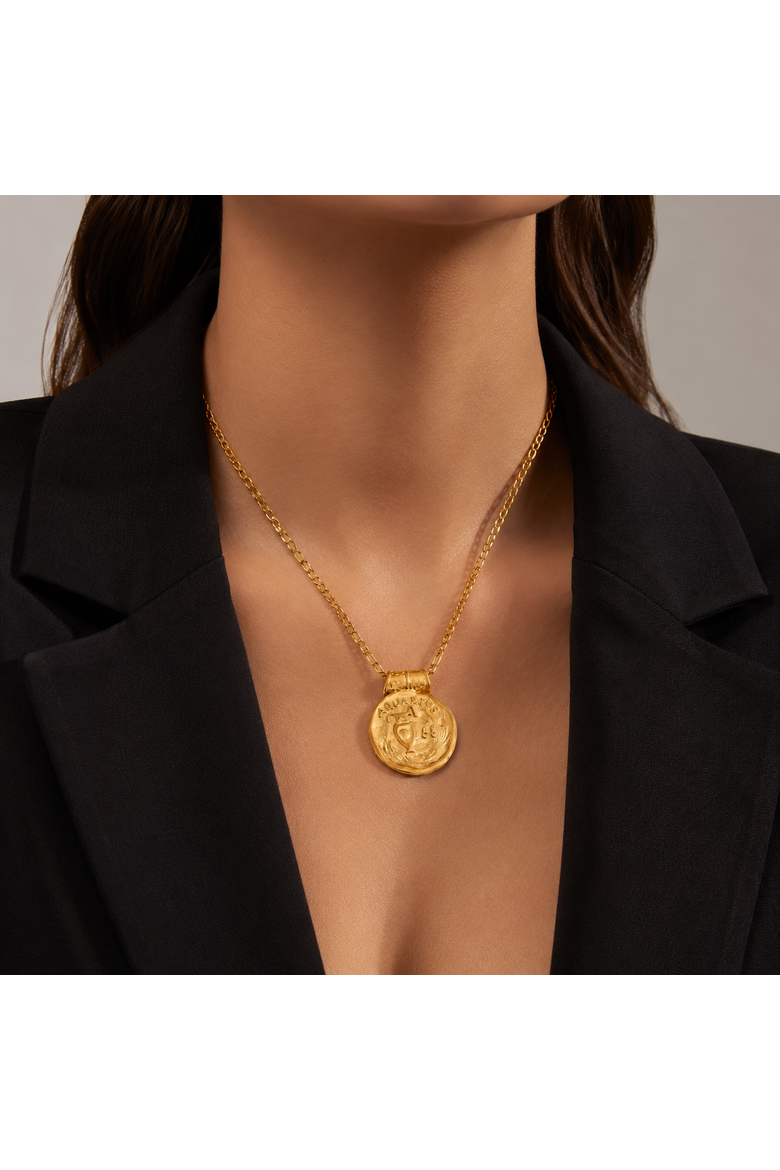 Hayden Zodiac Necklace, Alternate, color, Gold - Aries