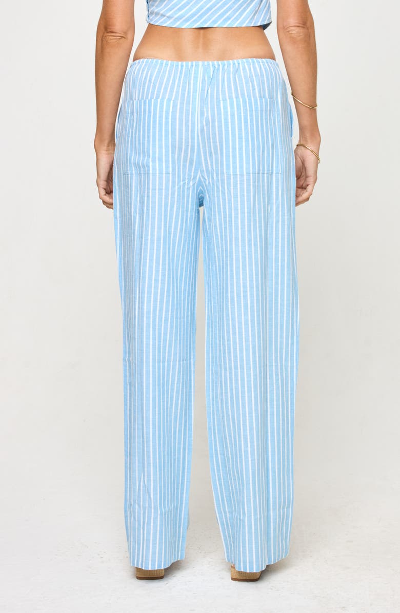 LSPACE Corey Stripe Cover-Up Pants, Alternate, color, By The Bay Stripe