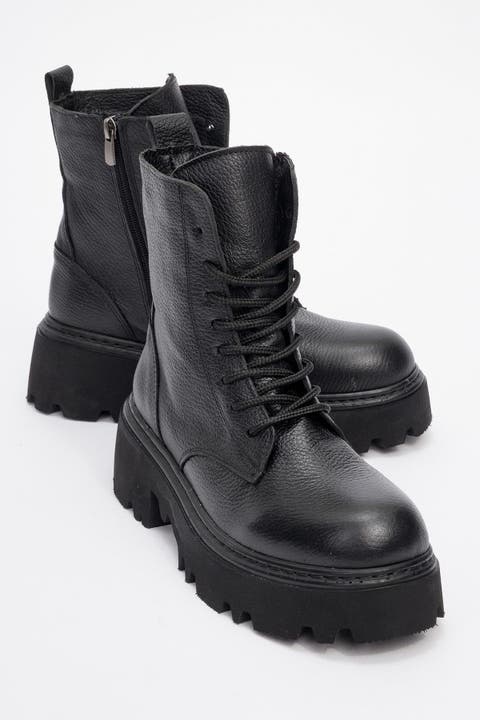 Tina Leather Ankle Boot