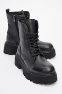 Forever & Always Shoes Tina Leather Ankle Boot
