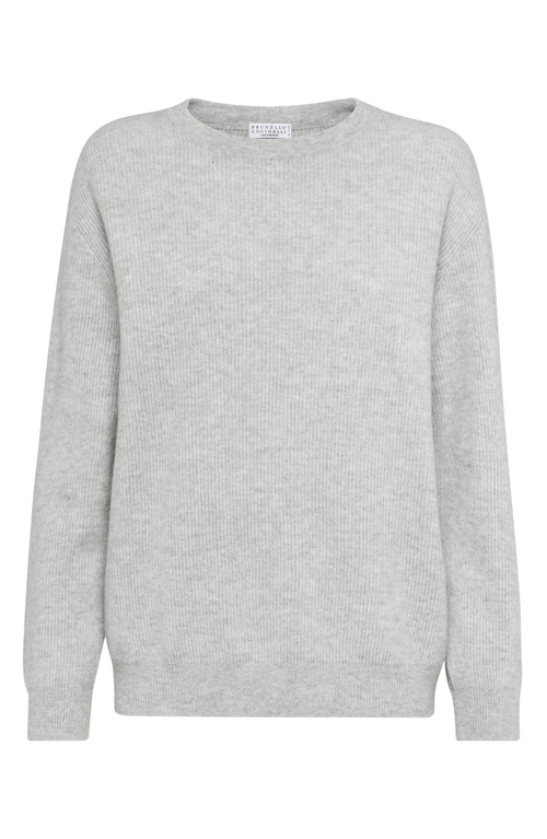 Brunello Cucinelli Sweaters In Light Grey