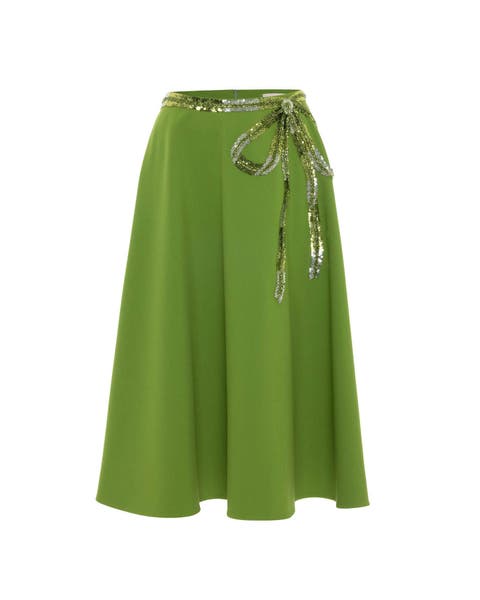 Harmonia Embroidered A Line Skirt