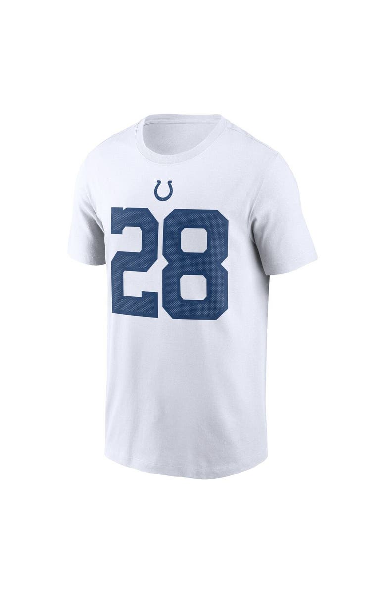 Nike Men's Nike Jonathan Taylor White Indianapolis Colts Player Name & Number T-Shirt, Alternate, color, 