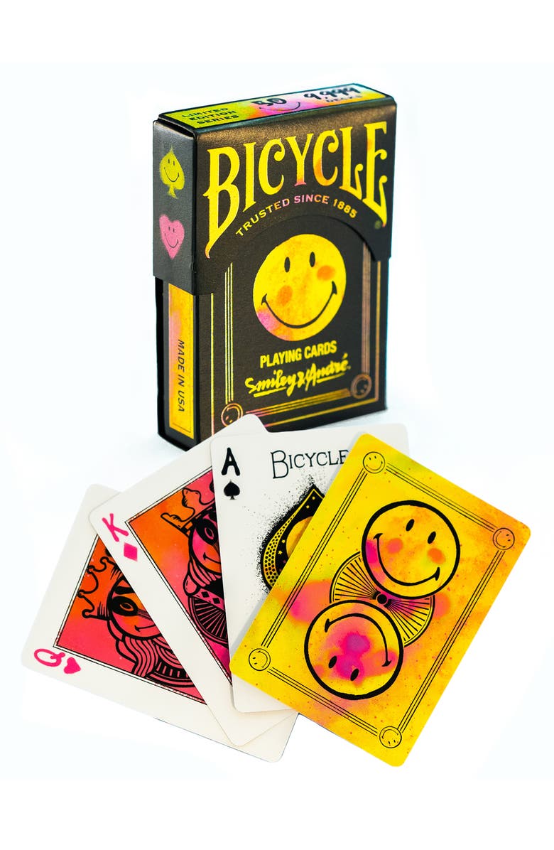 Bicycle Smiley<sup>®</sup> x André Bicycle Limited Edition Playing Cards, Alternate, color,