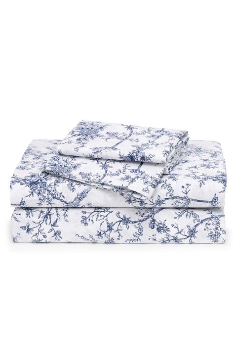 Timeless Toile Cotton Percale Pillowcases