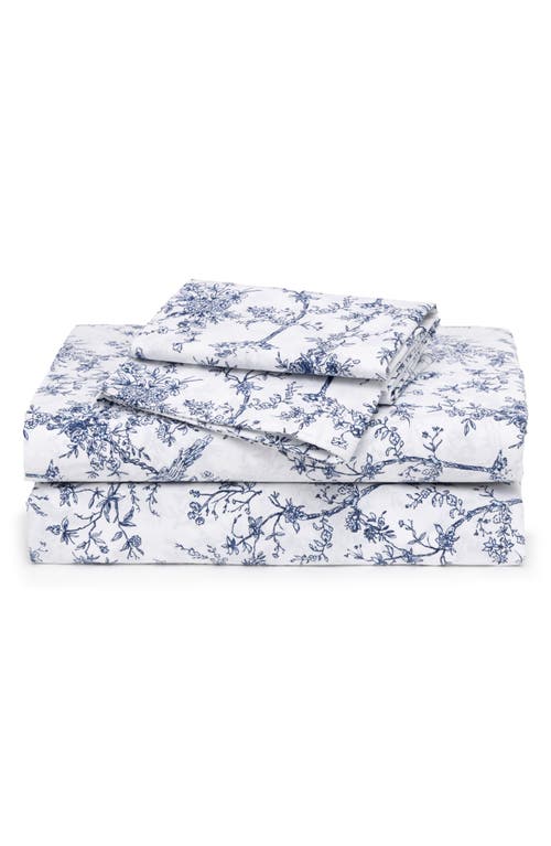 PETITE PLUME PETITE PLUME TIMELESS TOILE COTTON PERCALE SHEET SET