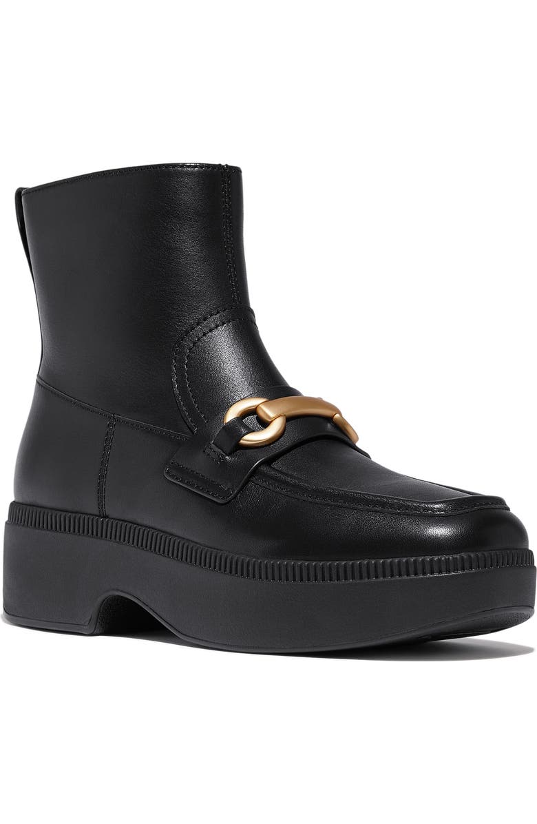 FitFlop F-Luma Chunky Snaffle Bit Platform Boot, Main, color,