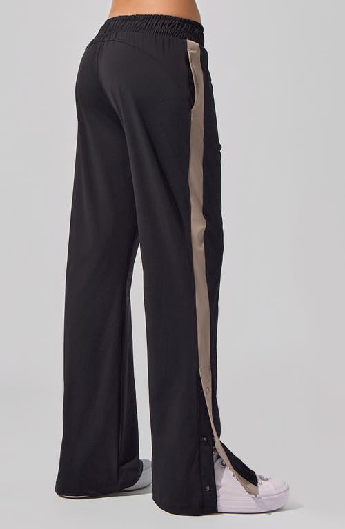 Heroine Sport Alba Wide Leg Sweatpants In Black