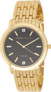 Perry Ellis Slim Diamond Bracelet Watch, 41mm