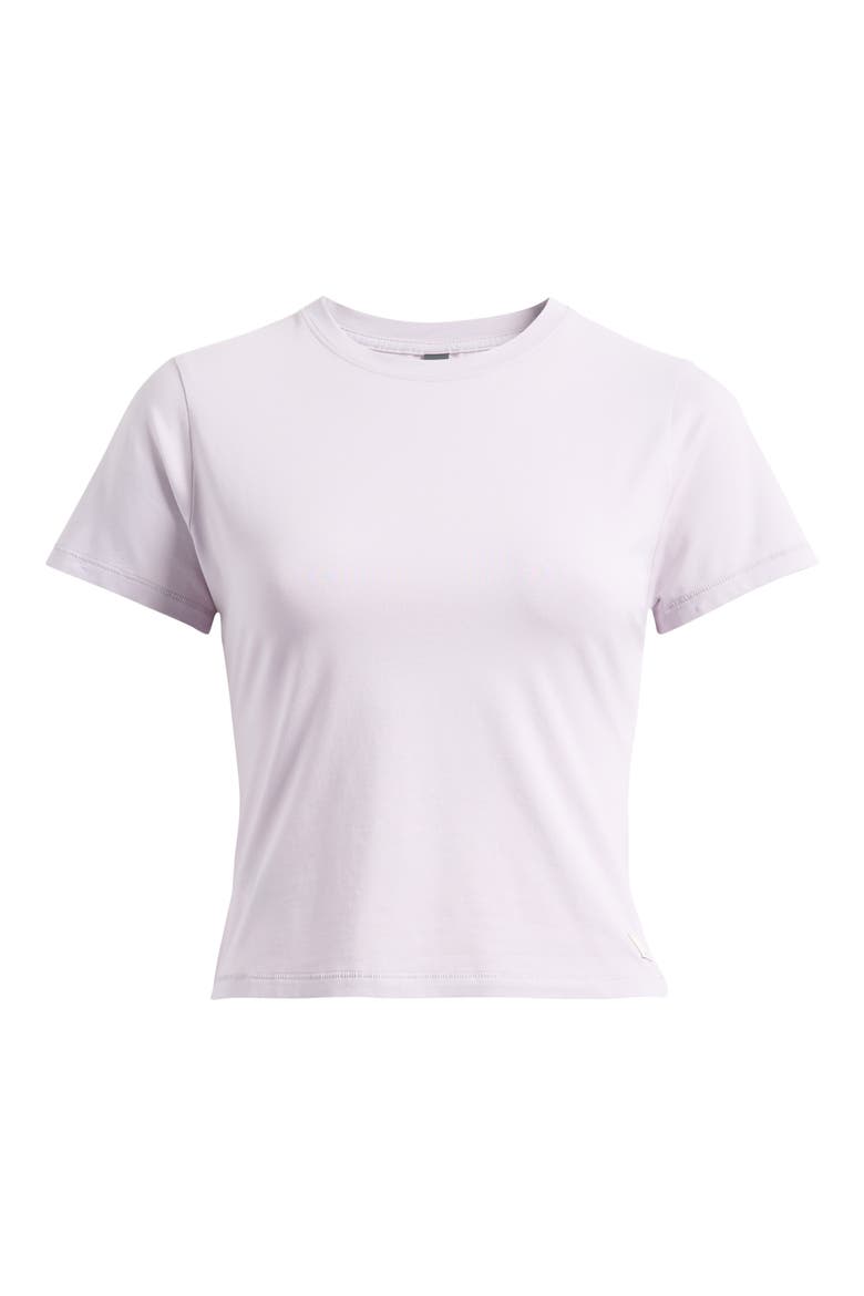 Feather Crop Baby Tee, Alternate, color, LAVENDER ICE