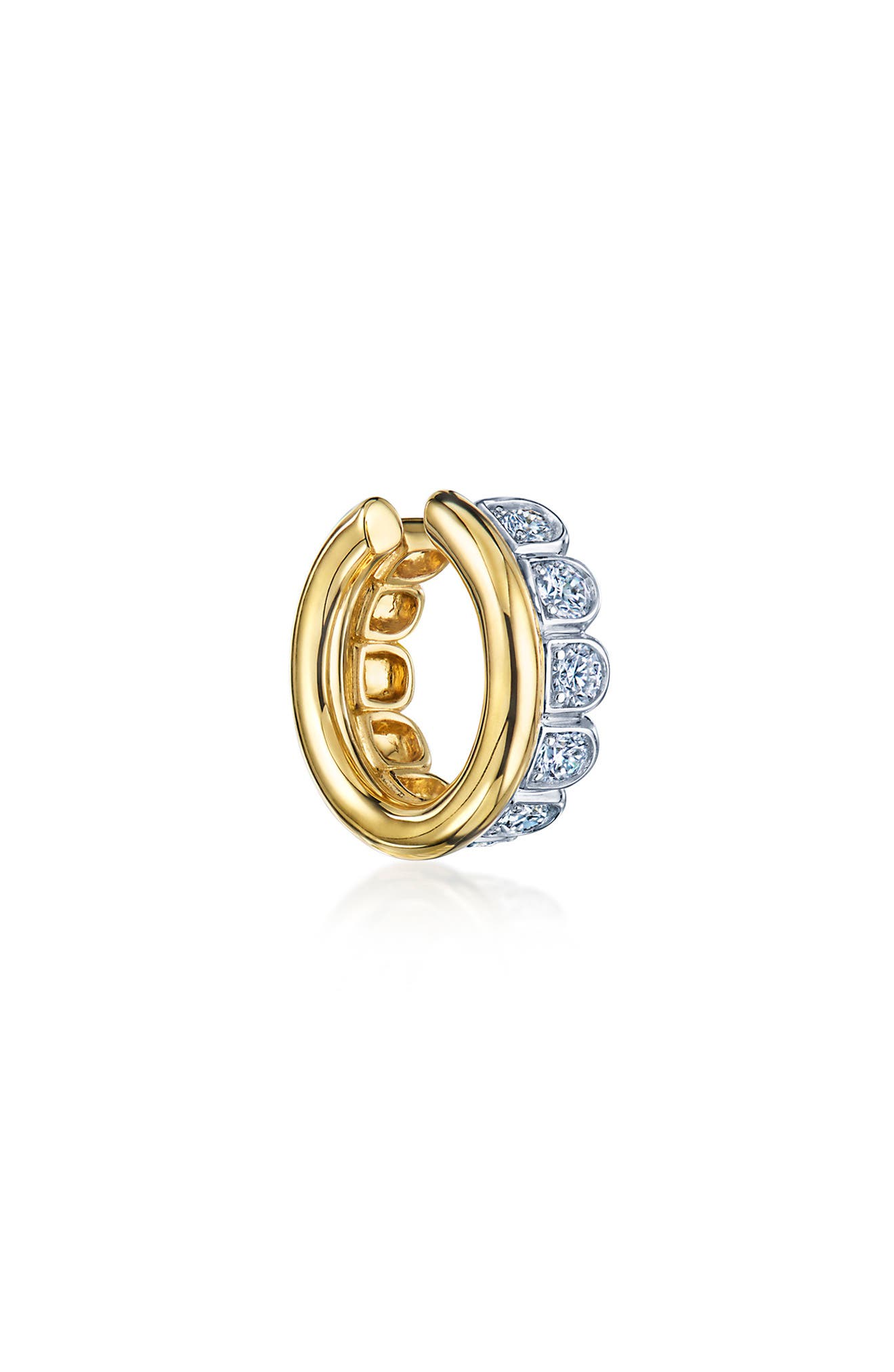 selected TWO TONE WHITE/YELLOW GOLD