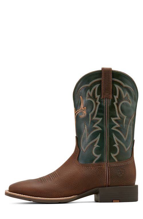 Ariat Sport Outdoor Square Toe Cowboy Boot In Black