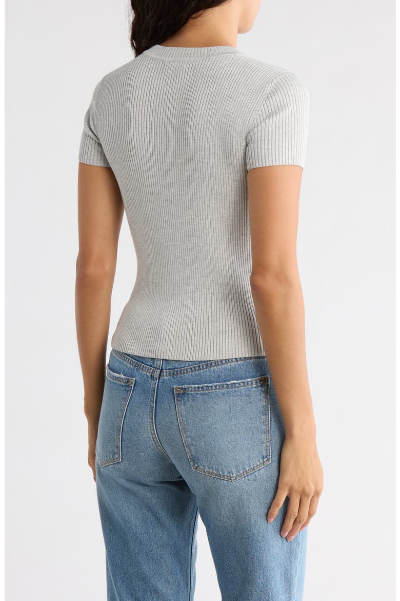 Compact Sweater Tee, Alternate, color, GREY LIGHT HEATHER
