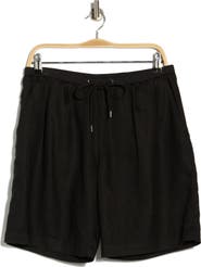 James Perse Linen Bermuda Shorts