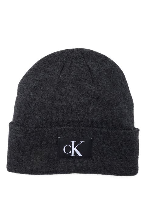 cK Patch Cuff Beanie