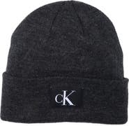 Calvin Klein cK Patch Cuff Beanie