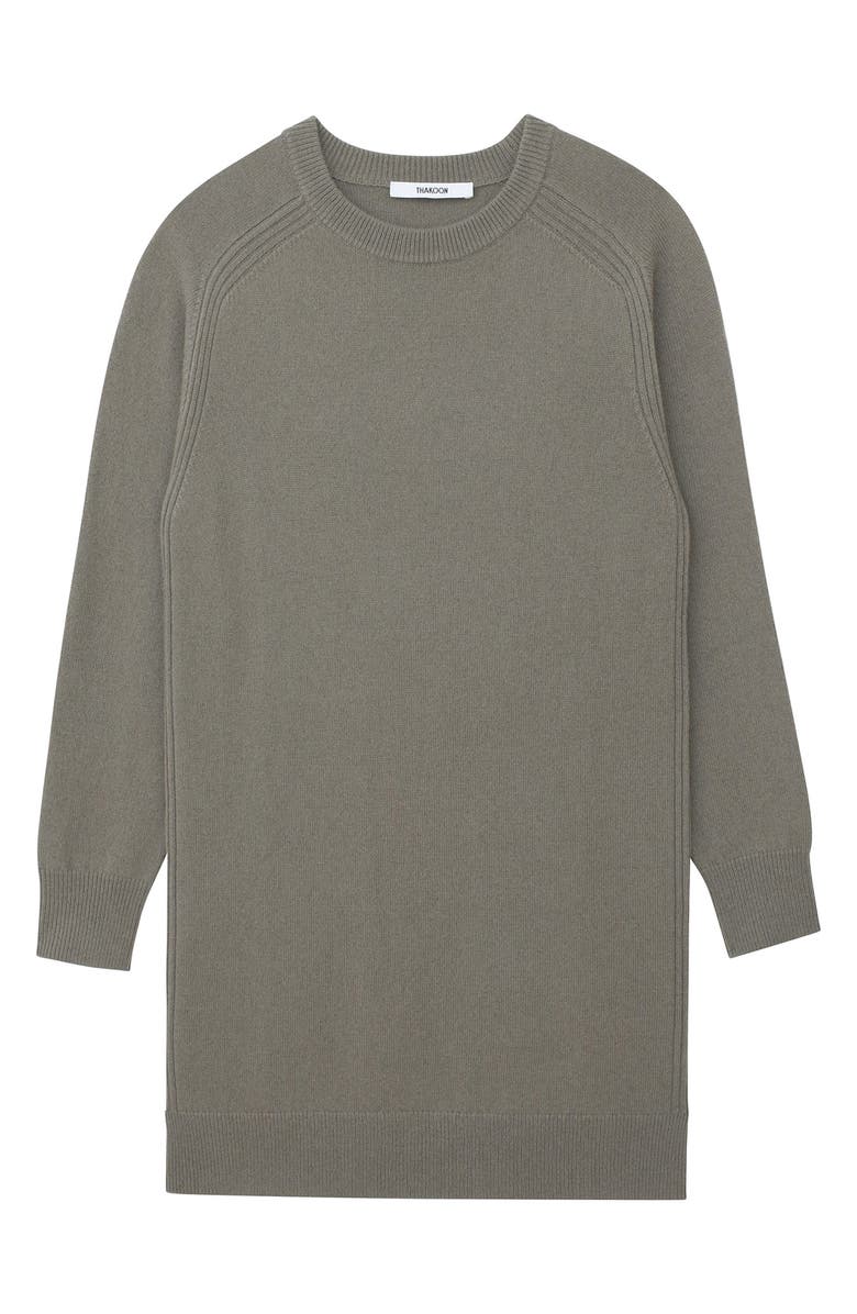 Thakoon Long Sleeve Wool Sweater Dress, Main, color, 