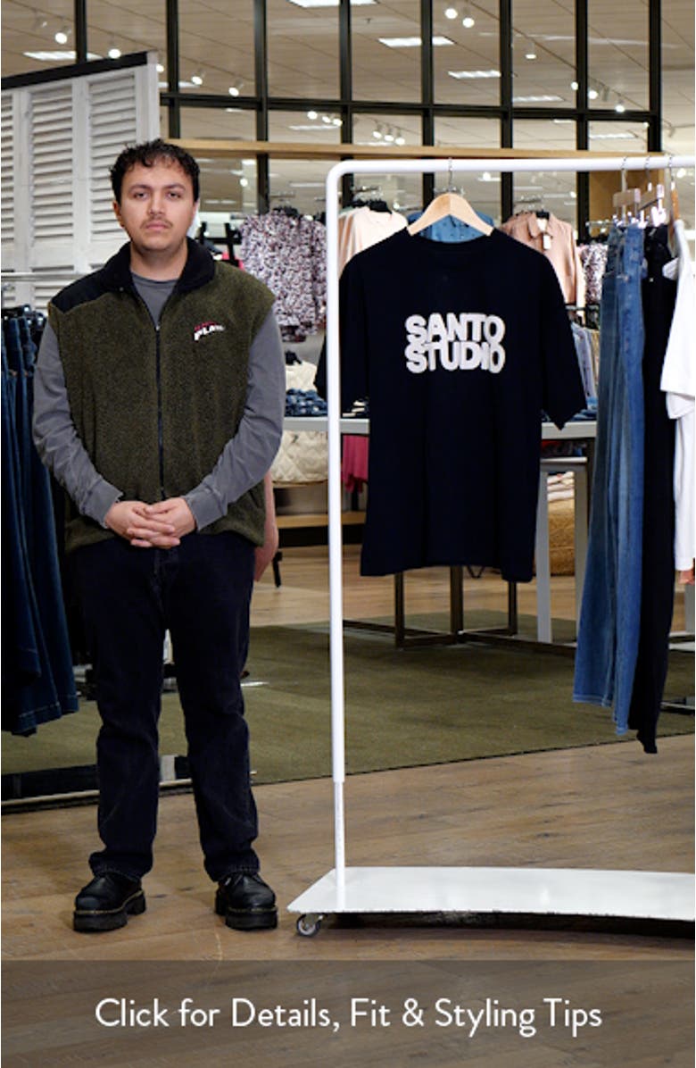 Bold Logo Cotton Graphic T-Shirt, sales video thumbnail