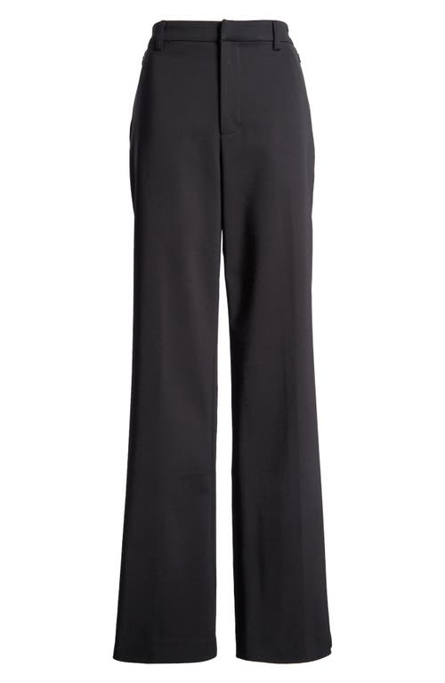 GOOD AMERICAN GOOD AMERICAN COTTON BLEND STRAIGHT LEG PANTS 