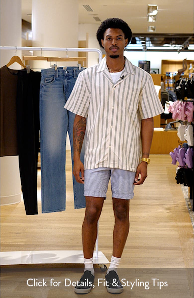 Lawson Stripe Camp Shirt, sales video thumbnail