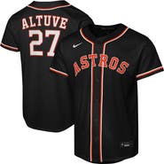Nike Youth Nike Jose Altuve Black Houston Astros Fashion Replica Player Jersey