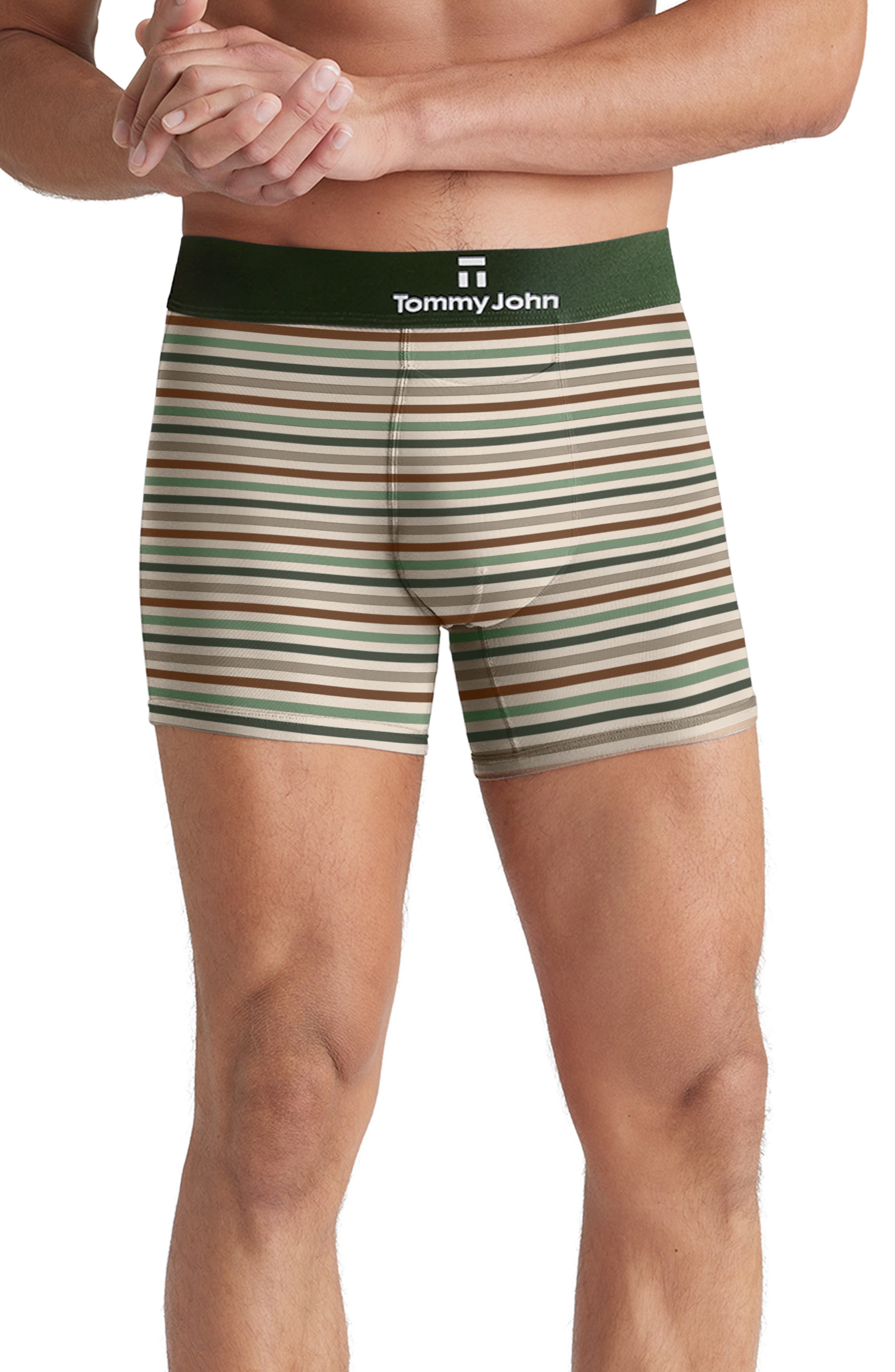 Мужские Tommy John Second Skin 4-Inch Boxer Briefs
